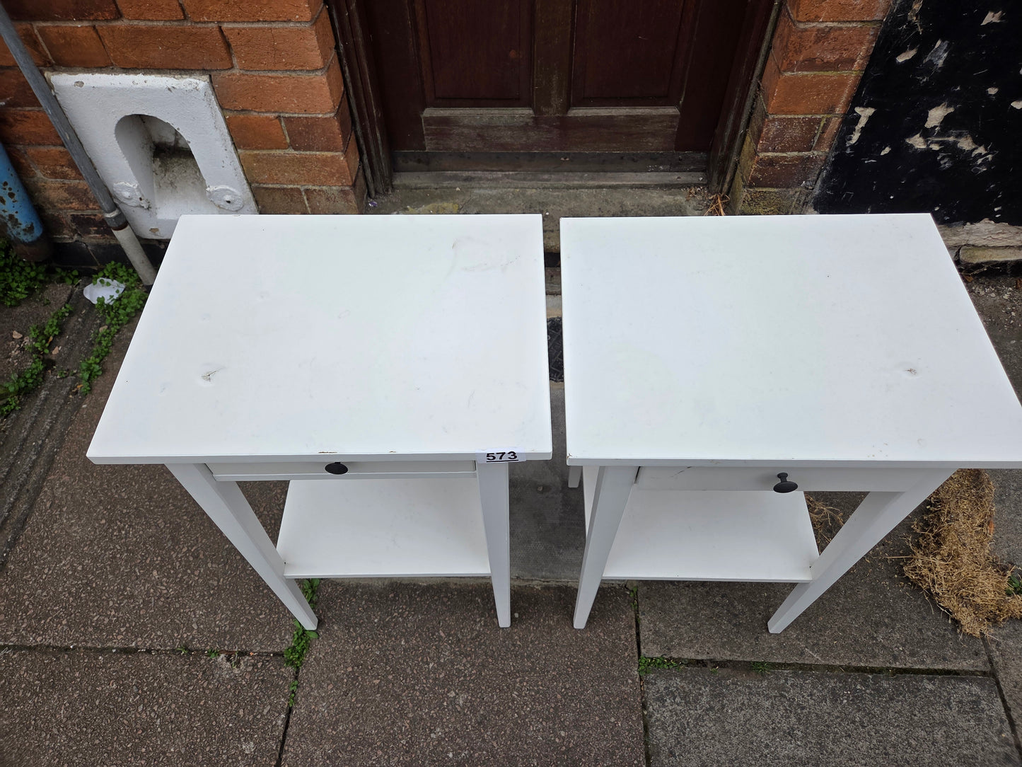 2 bedside tables π Free delivery in Leicester π