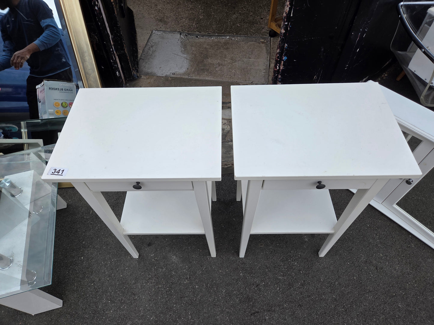 2 bedside tables π Free delivery in Leicester π