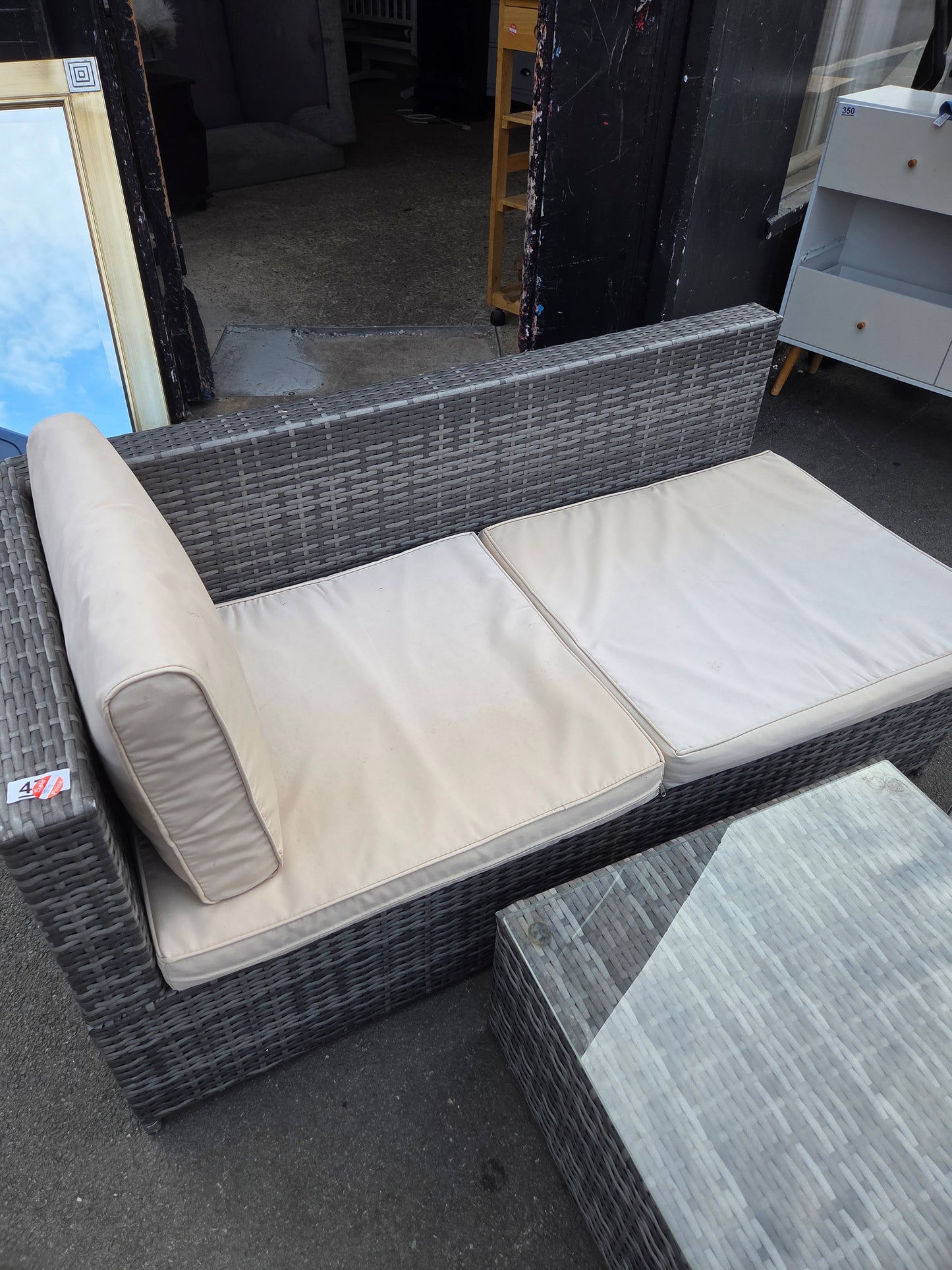 Garden rattan set π Free delivery in Leicester π