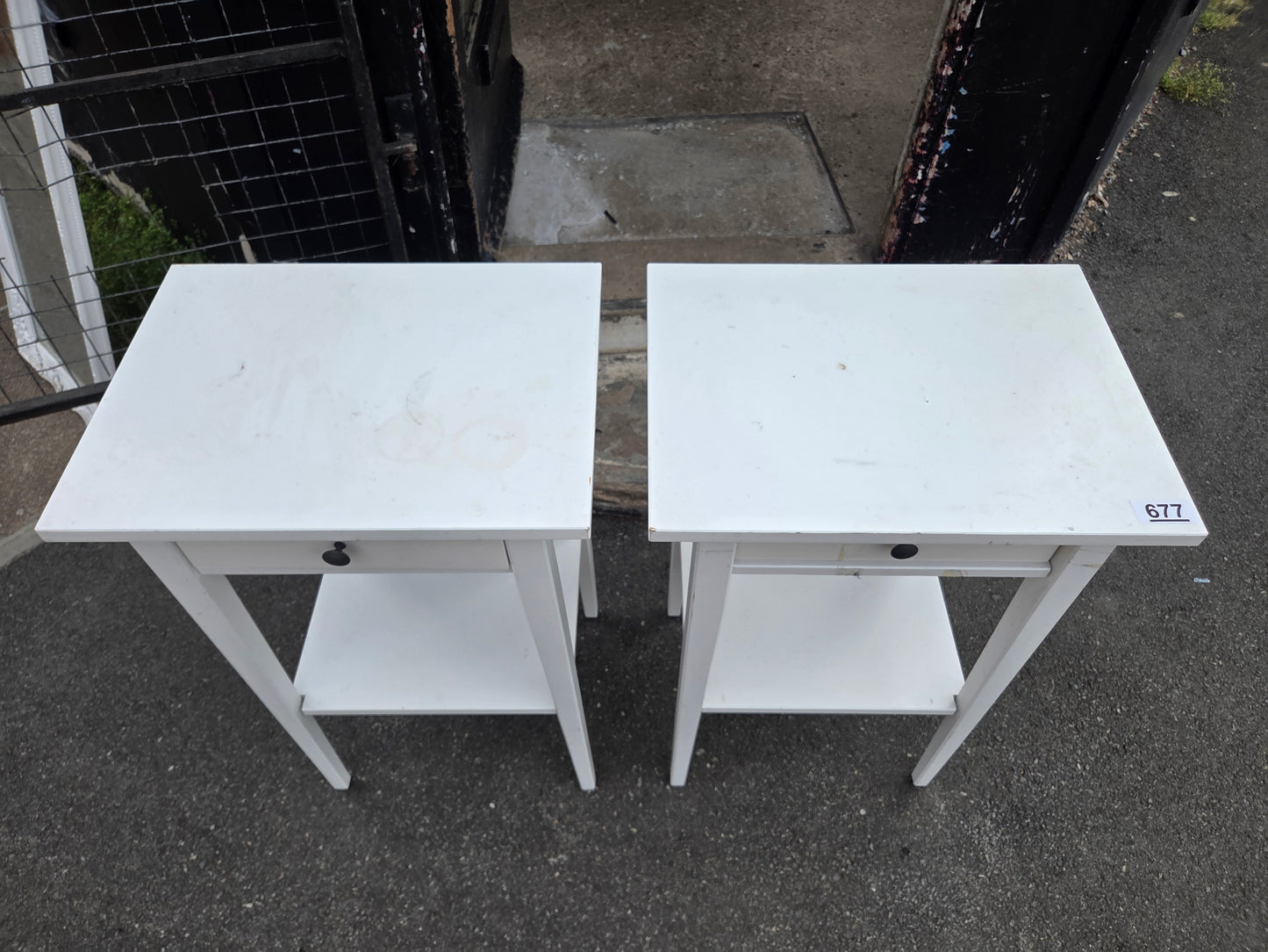 2 ikea bedside tables ๐ Free delivery in Leicester ๐
