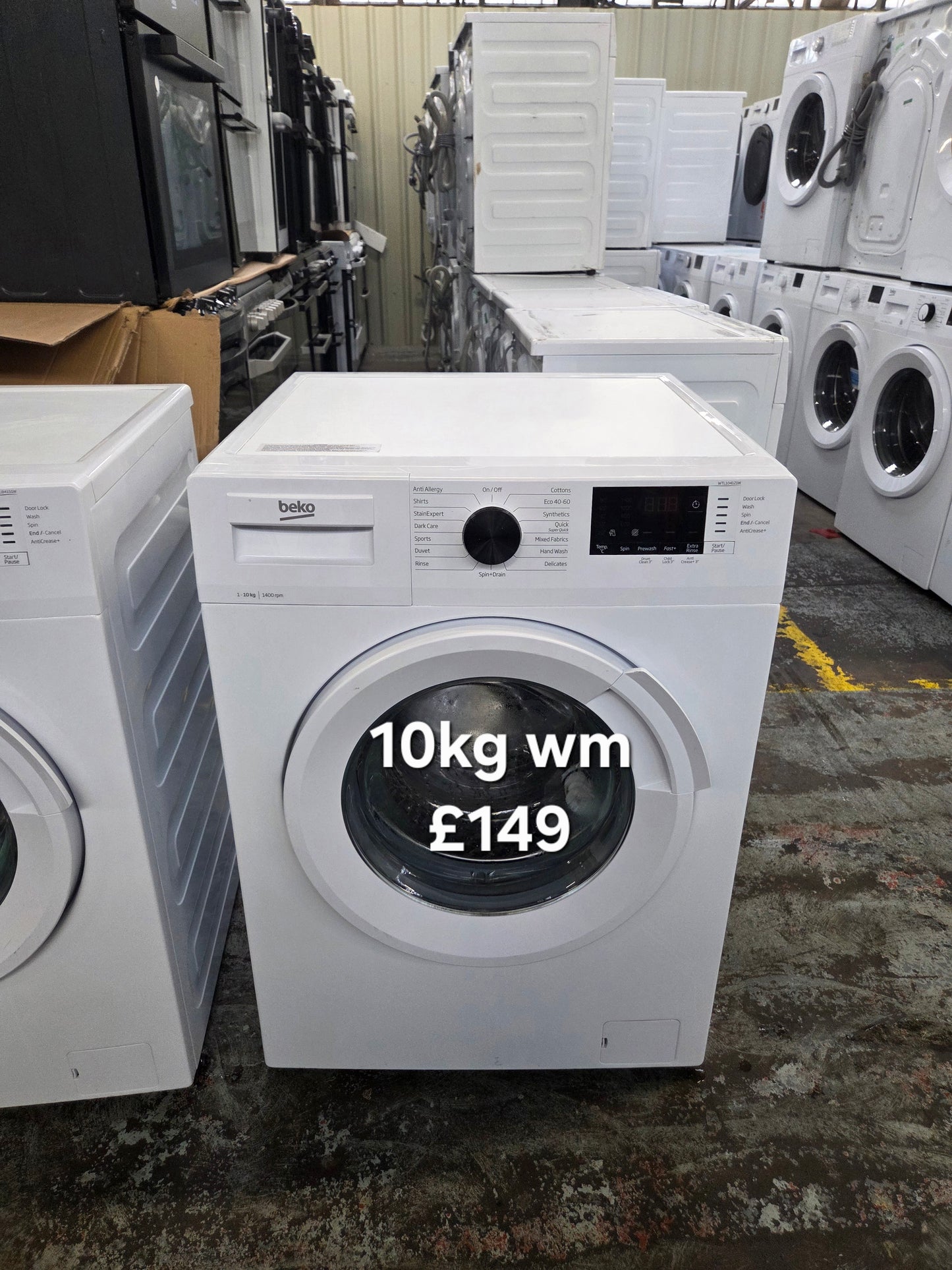 Beko 10kg washing machine π Free Delivery π 120 Days Warranty π