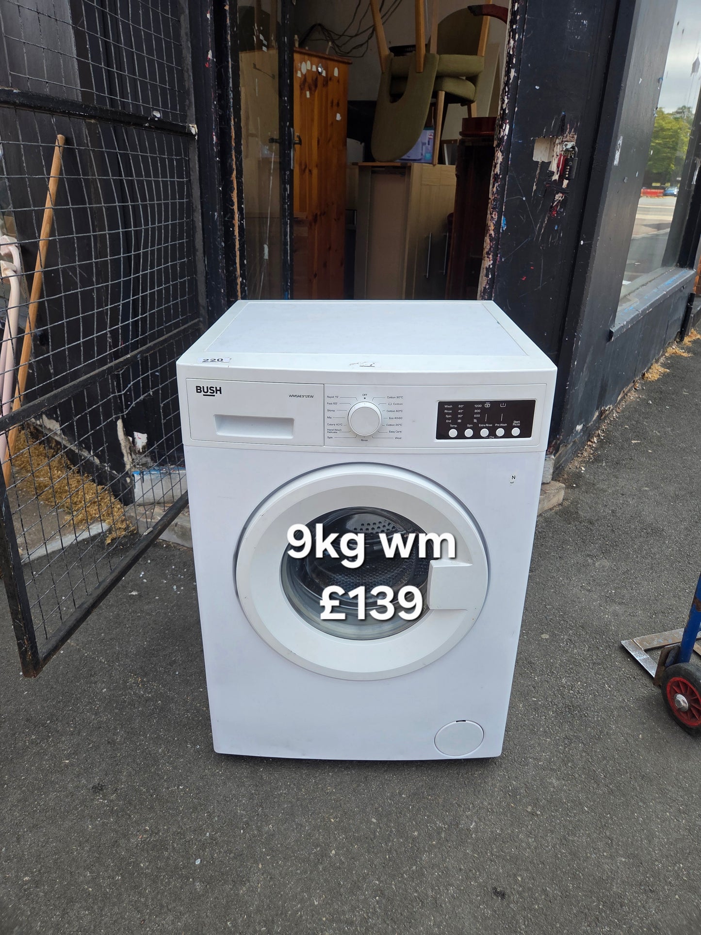 Bush 9kg washing machine π Free Delivery π 120 Days Warranty π