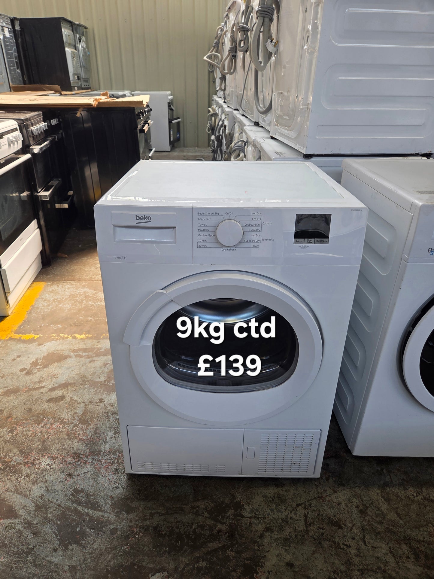 Beko 9kg condenser dryer π Free Delivery π 120 Days Warranty π