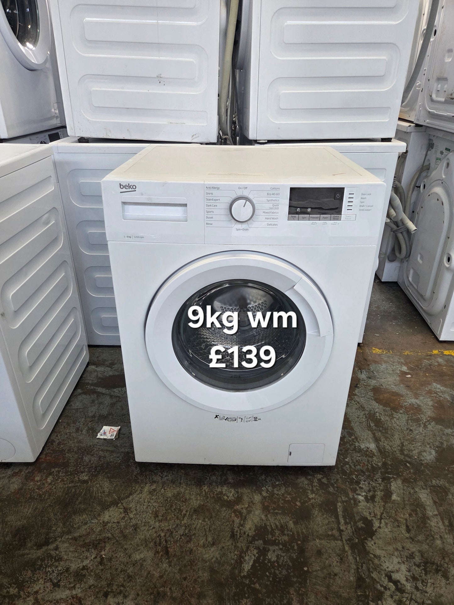 Beko 9kg washing machine π Free Delivery π 120 Days Warranty π