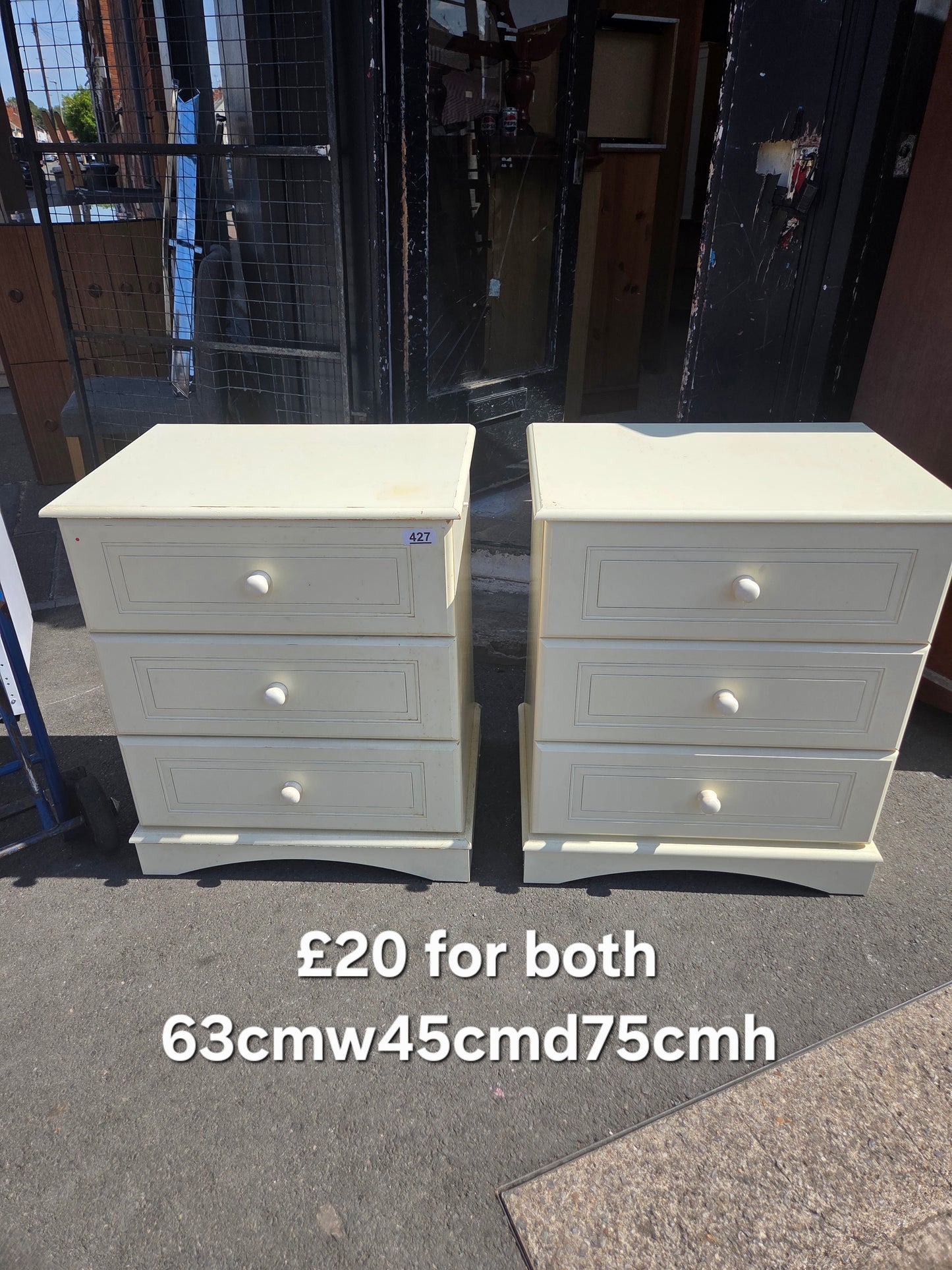 2 bedside tables π Free delivery in Leicester π