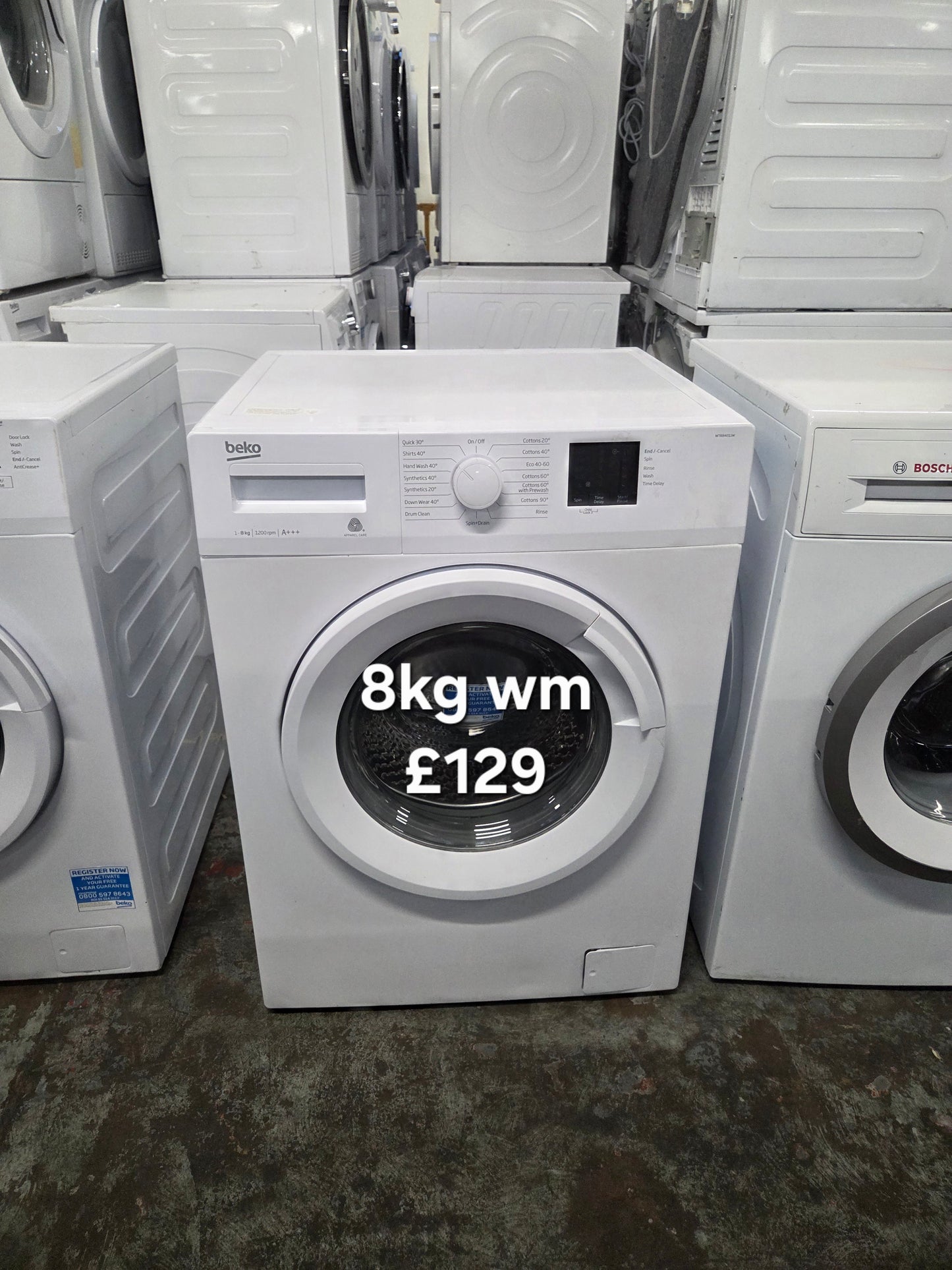 Beko 8kg washing machine π Free Delivery π 120 Days Warranty π