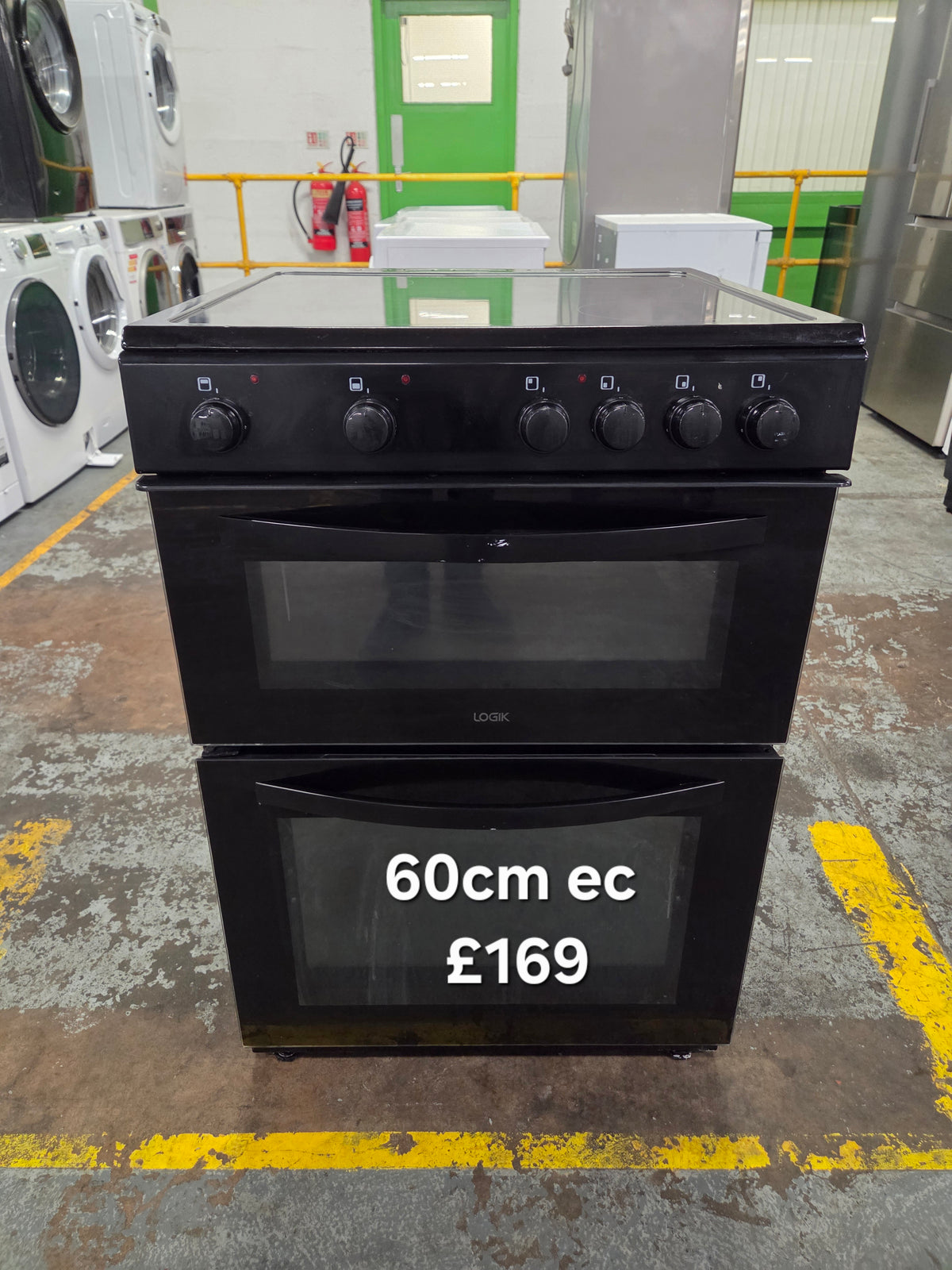 Logik 60cm Electric Cooker Refurbished | 120 Day Warranty | Free Delivery