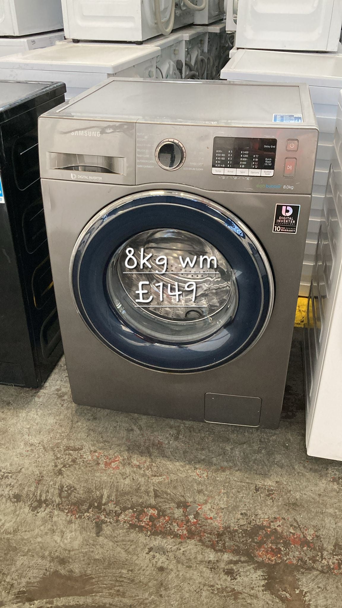 Samsung 8kg washing machine π Free Delivery π 120 Days Warranty π