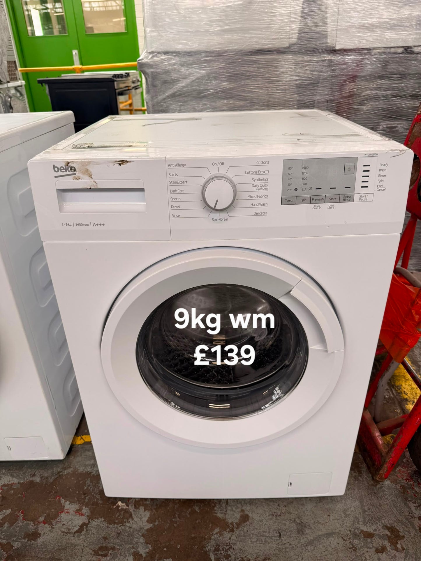 Beko 9kg washing machine π Free Delivery π 120 Days Warranty π