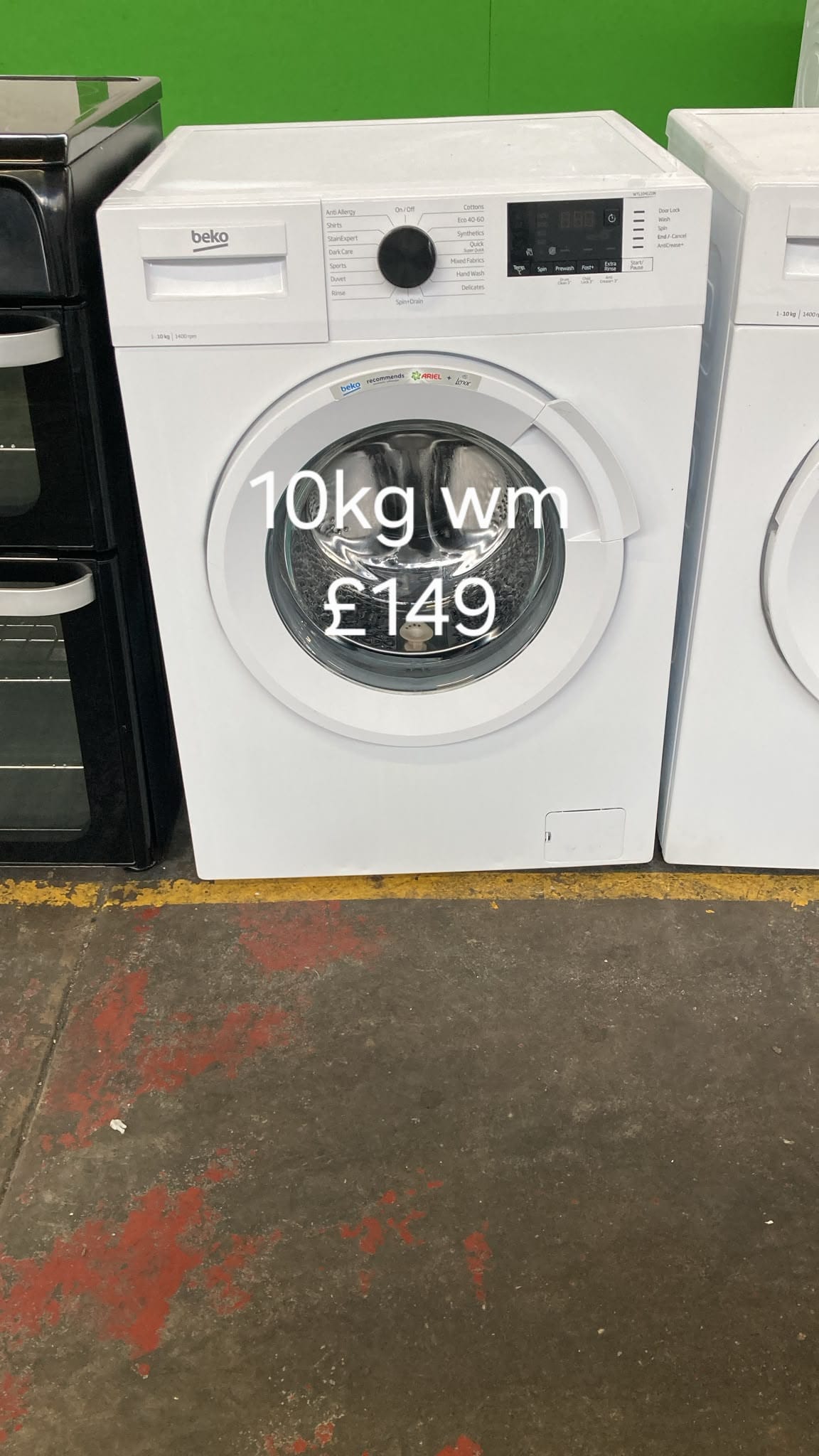 Beko 10kg washing machine π Free Delivery π 120 Days Warranty π