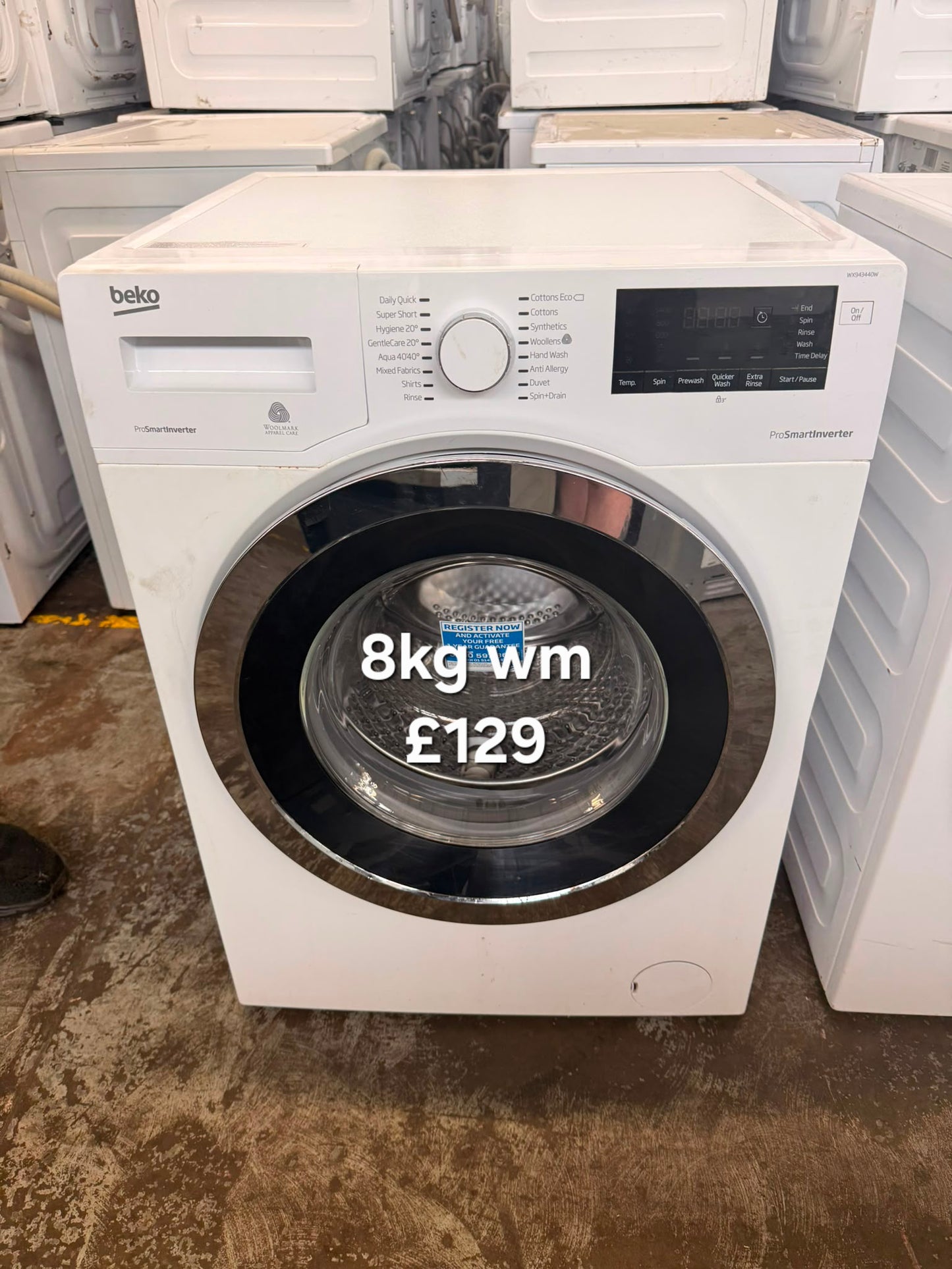 Beko 8kg washing machine π Free Delivery π 120 Days Warranty π