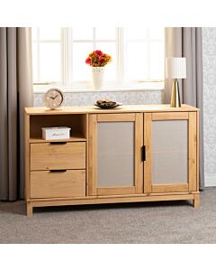 Corona Rattan 2 Door 2 Drawer Sideboard