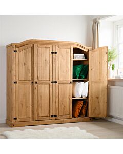 Corona 4 Door Wardrobe