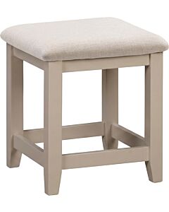 Windsor Dressing Table Stool - Putty/Oat Fabric