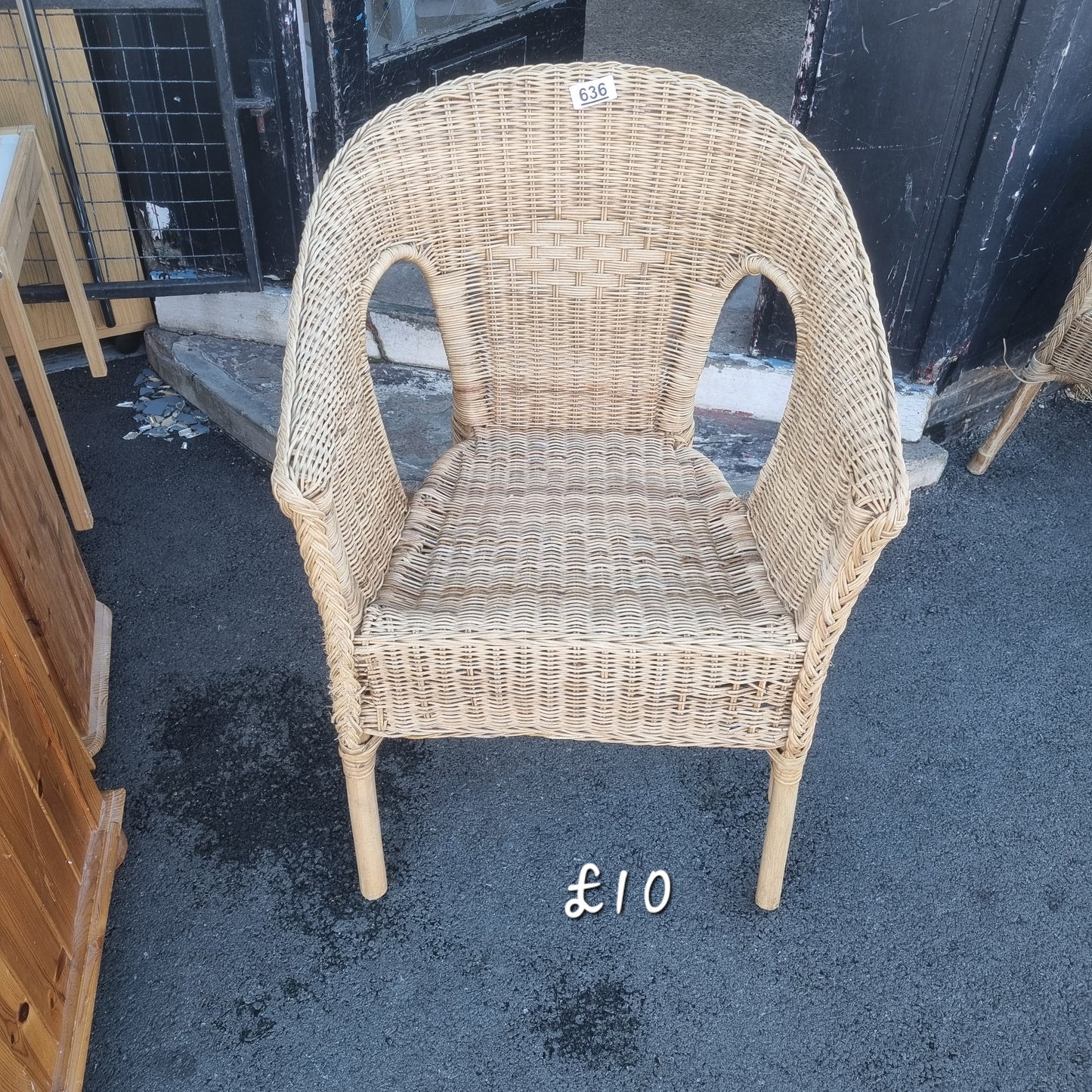 Wicker chair 🌟 Free delivery in Leicester 🌟