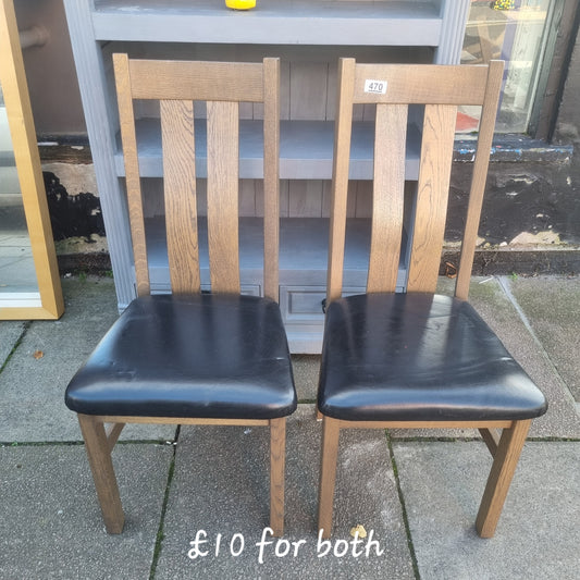 2 chairs 🌟 Free delivery in Leicester 🌟