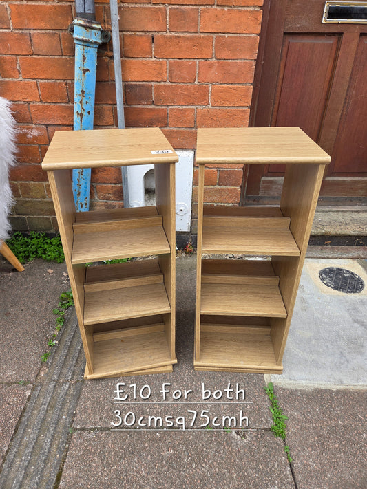 2 spinny shelf units 🌟 Free delivery in Leicester 🌟