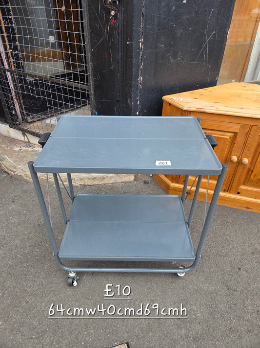 Folding metal trolley 🌟 Free delivery in Leicester 🌟