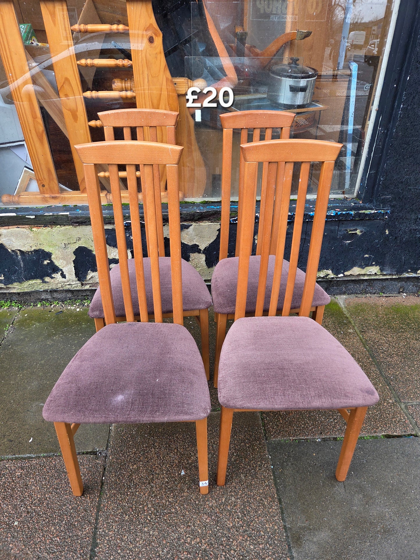 4 chairs 🌟 Free delivery in Leicester 🌟