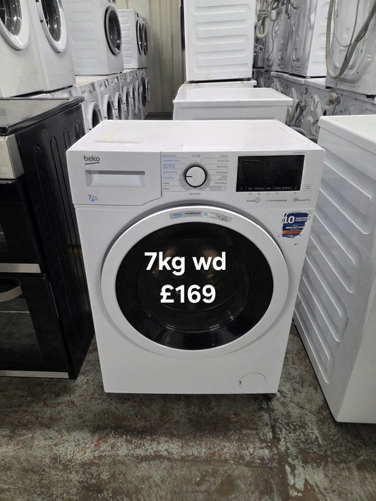 Beko 7kg washer dryer 🌟 Free Delivery 🌟 120 Days Warranty 🌟.