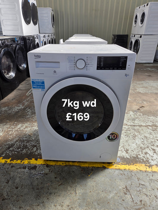 Beko 7kg washer dryer 🌟 Free Delivery 🌟 120 Days Warranty 🌟
