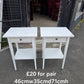 2 ikea bedside tables 🌟 Free delivery in Leicester 🌟