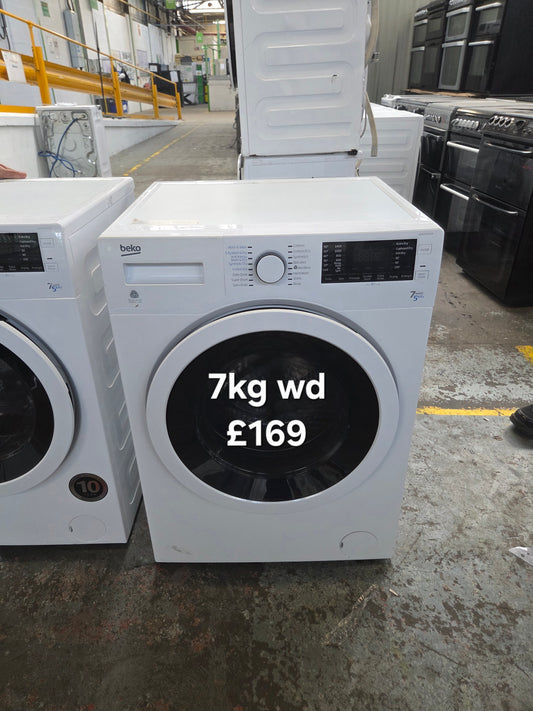 Beko 7kg washer dryer 🌟 Free Delivery 🌟 120 Days Warranty 🌟