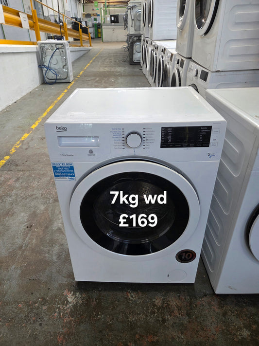 Beko 7kg washer dryer 🌟 Free Delivery 🌟 120 Days Warranty 🌟