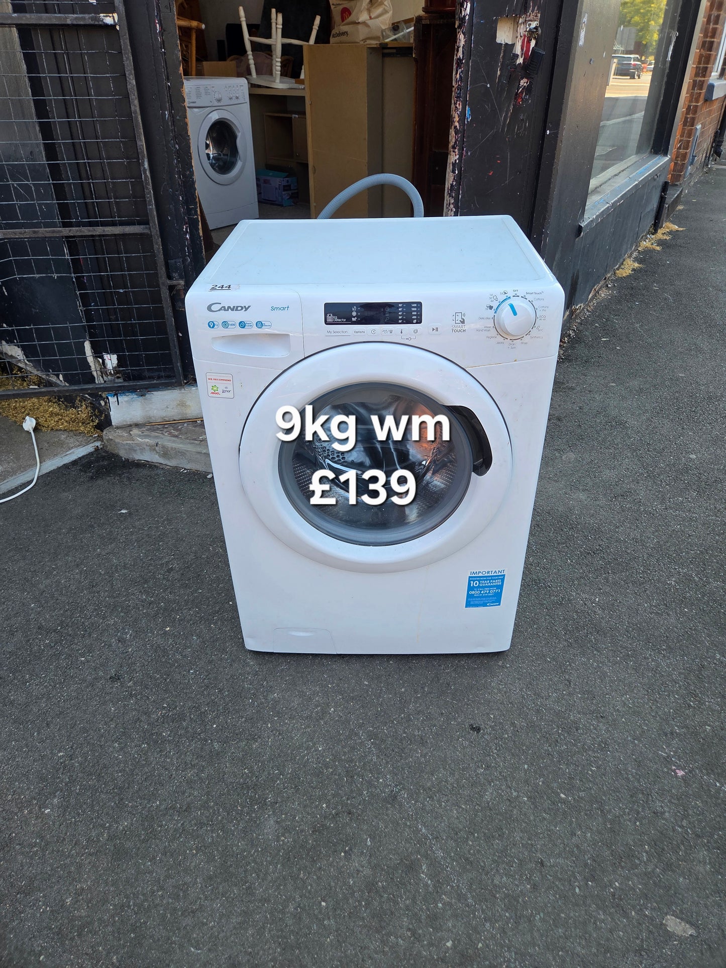Candy 9kg washing machine 🌟 Free Delivery 🌟 120 Days Warranty 🌟