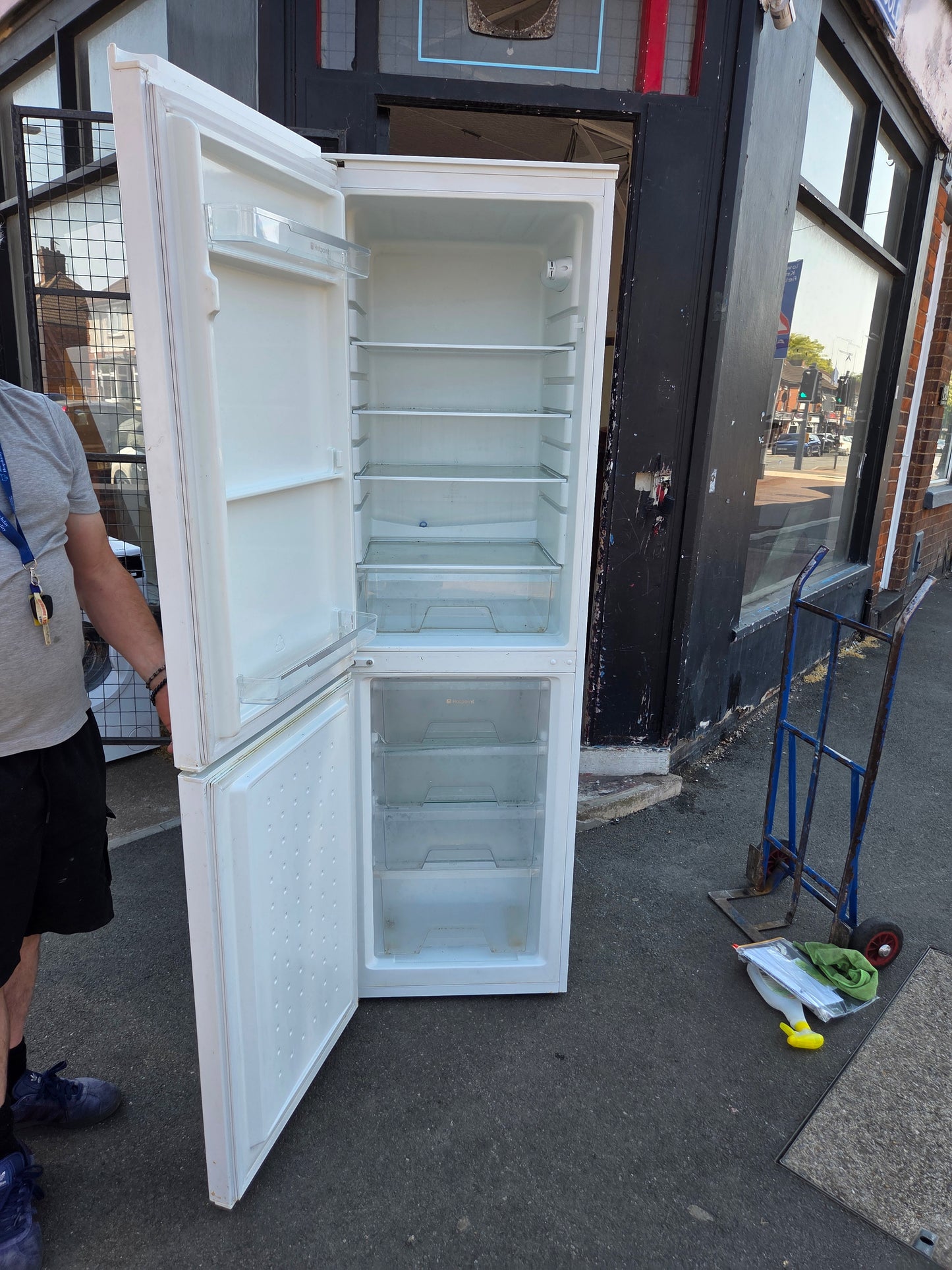 Hotpoint fridge freezer 🌟 Free Delivery 🌟 120 Days Warranty 🌟