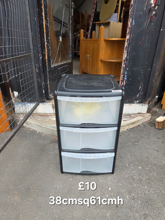 3 drawer storage unit 🌟 Free delivery in Leicester 🌟