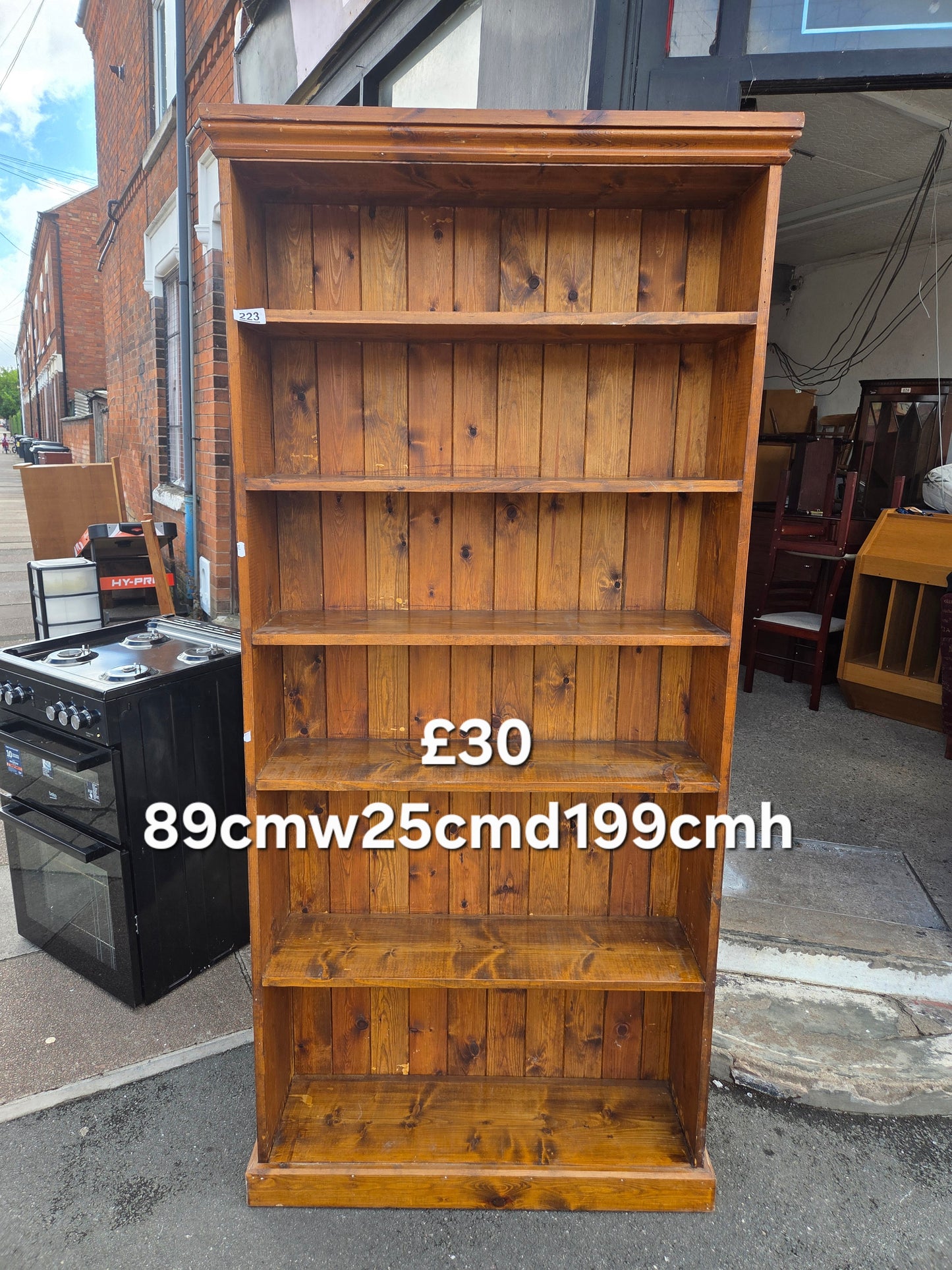 Large bookcase Free Delivery in Leicester