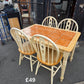 Dining table and chairs Free Delivery in Leicester