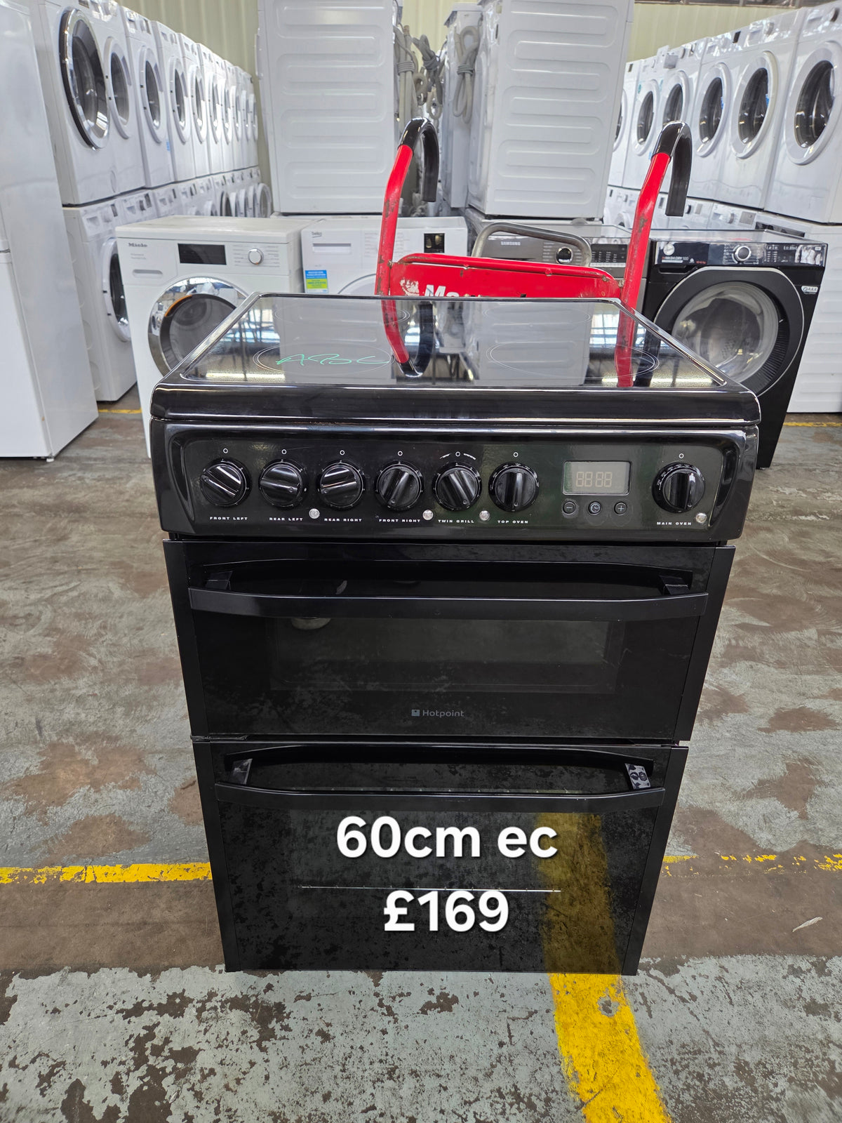 Hotpoint dcn60k 60cm Electric cooker Refurbished | 120 Day Warranty | Free Delivery