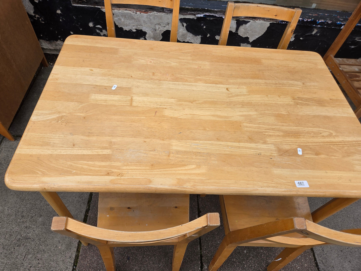 Dining table and 4 chairs Free Delivery in Leicester