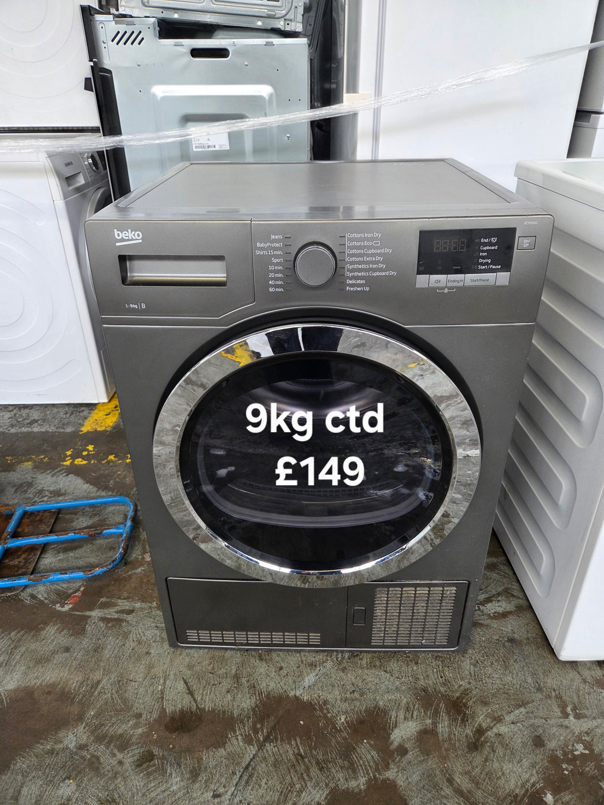 Beko 9kg condenser dryer Refurbished | 120 Day Warranty | Free Delivery