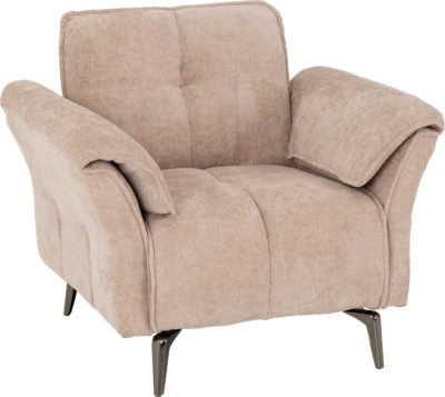 Amalfi 1 Seater Sofa
Champagne Fabric