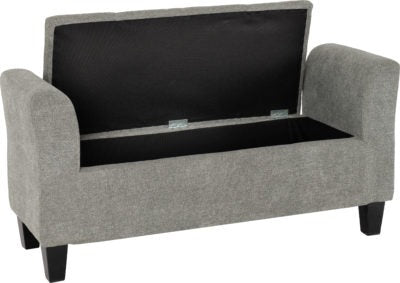 Amelia Storage Ottoman
Dark Grey Fabric