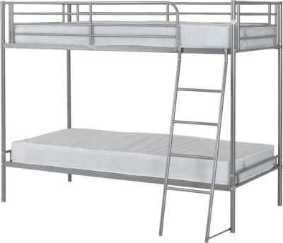 Brandon 3' Bunk Bed
Silver