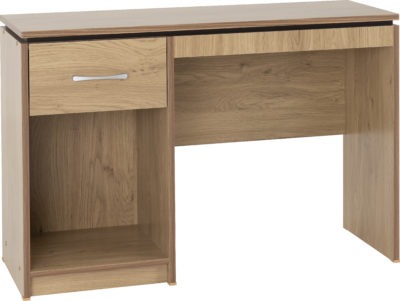 Charles Computer Desk
Oak Effect Veneer with Walnut Trim