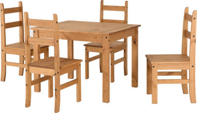 Corona Budget Dining Set
Distressed Waxed Pine