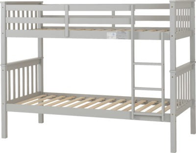 Erin 3' Bunk Bed
Light Grey