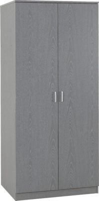 Felix 2 Door Wardrobe
Grey