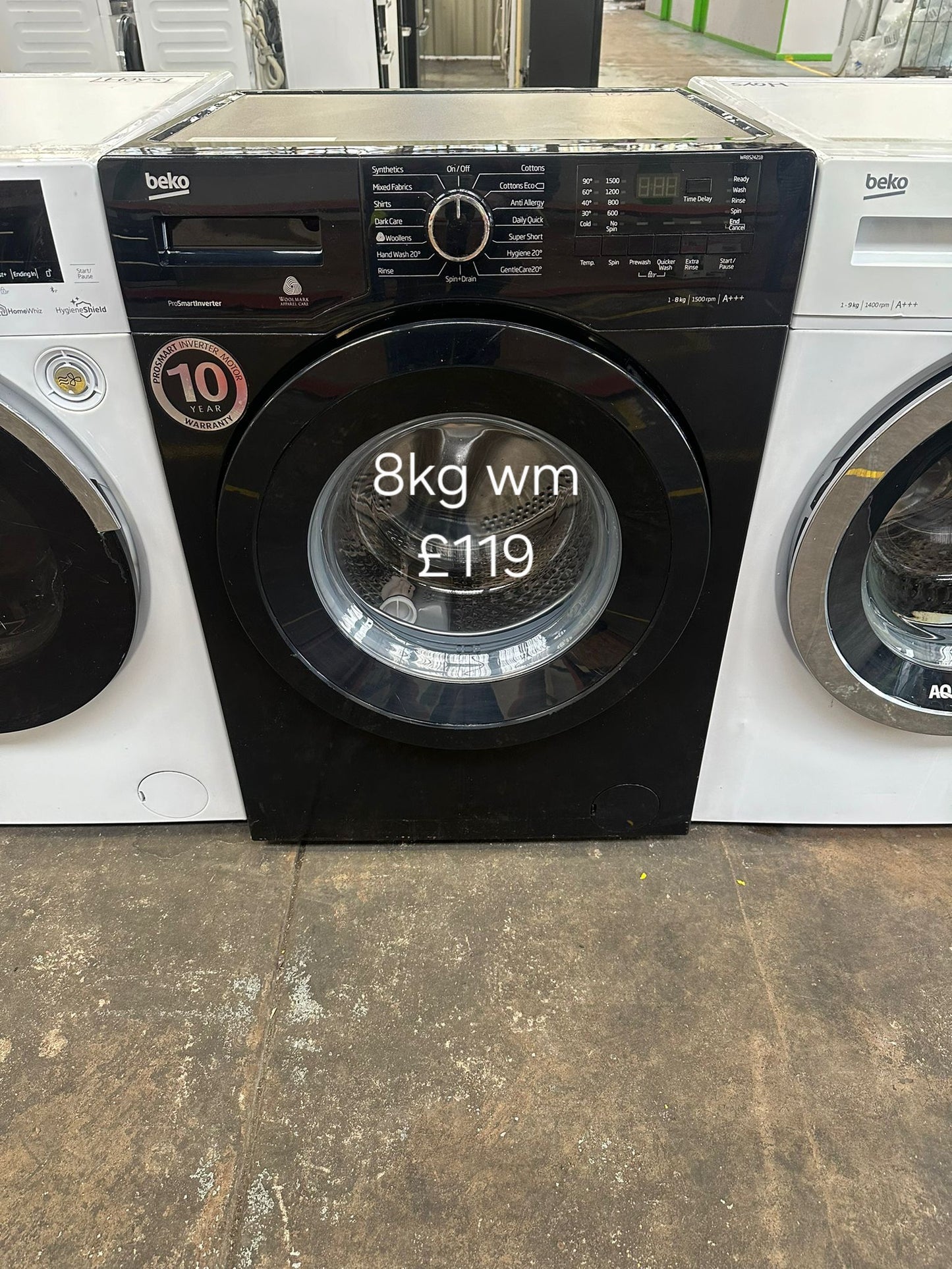 Beko 8kg washing machine 🌟 Free Delivery 🌟 120 Days Warranty 🌟