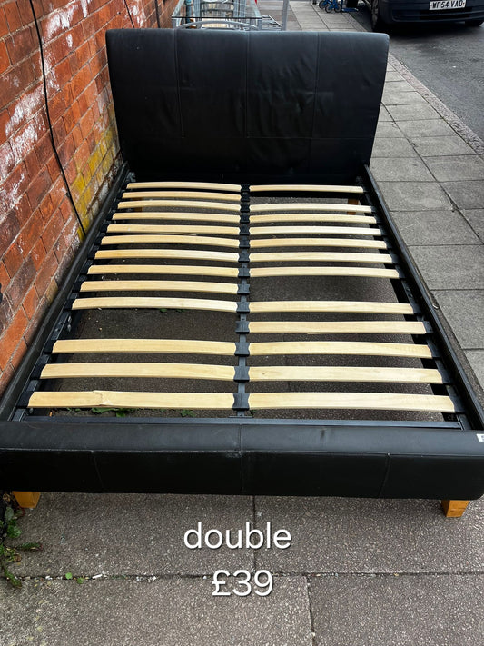 Double bed frame 🌟 Free delivery in Leicester 🌟