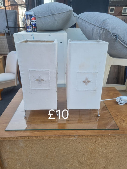 2 lamps 🌟 Free delivery in Leicester 🌟