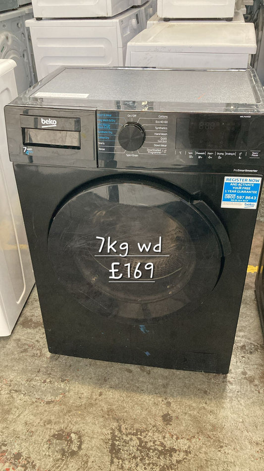 Beko 7kg washer dryer 🌟 Free Delivery 🌟 120 Days Warranty 🌟