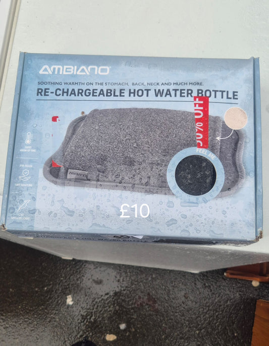 Rechargeable hot water bottle 🌟 Free delivery in Leicester 🌟