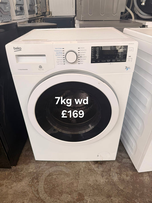 Beko 7kg washer dryer 🌟 Free Delivery 🌟 120 Days Warranty 🌟