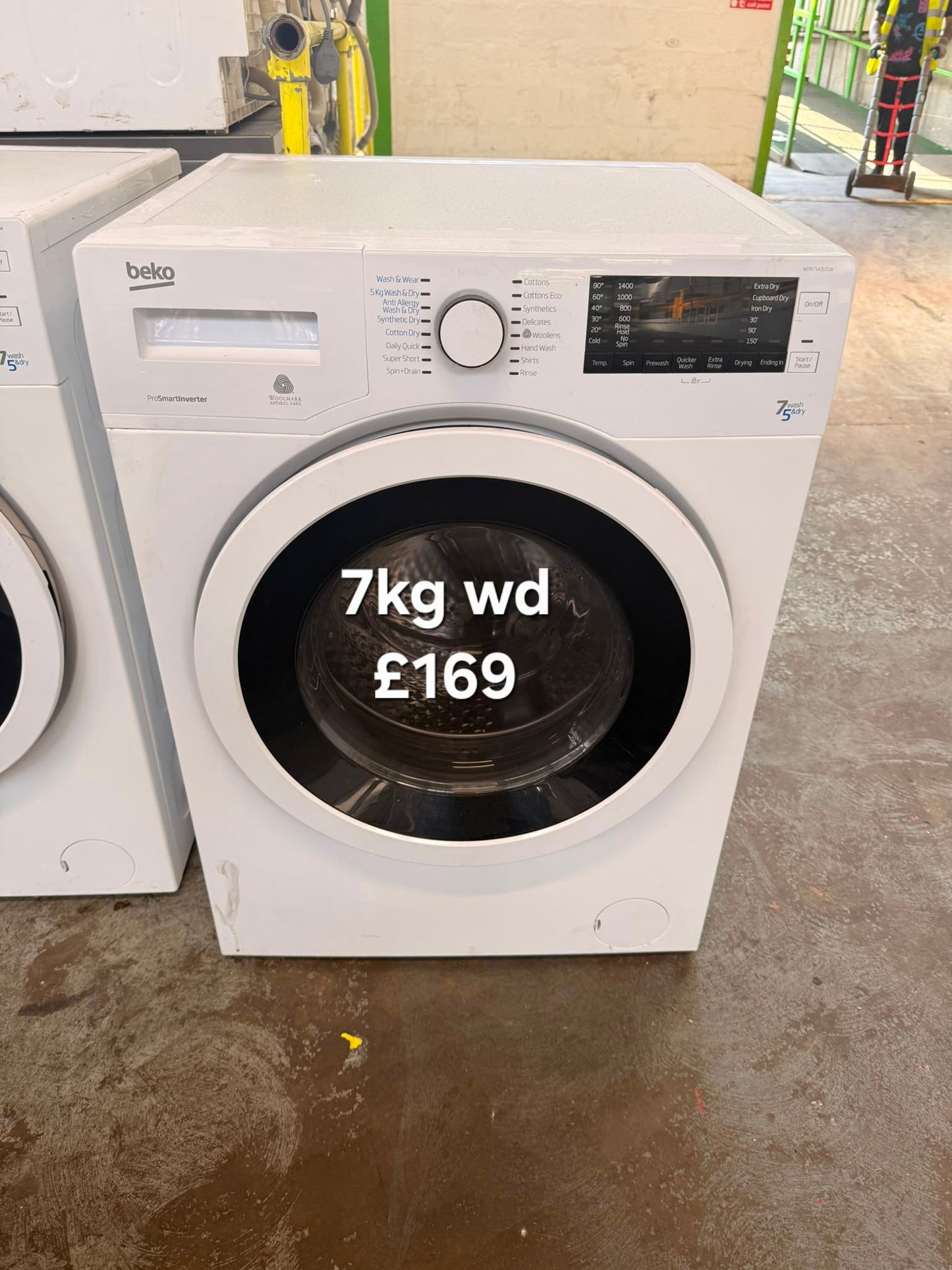 Beko 7kg washer dryer 🌟 Free Delivery 🌟 120 Days Warranty 🌟